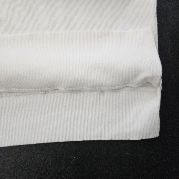 NWT - Cotton Columbia Sportswear Oversize White Half Zip Sweatshirt - L - Picture 7 of 9